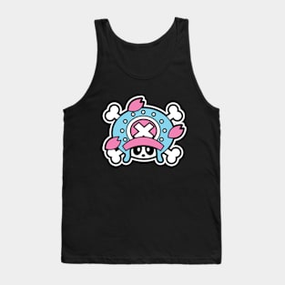 Chopper Bambu Brand Anime Manga Kawaii Cute Pirate Hat Tank Top